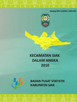 Kecamatan Siak Dalam Angka 2010