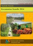 Statistik Daerah Kecamatan Kandis 2014