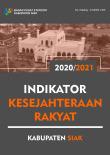 Indikator Kesejahteraan Rakyat Kabupaten Siak 2020/2021